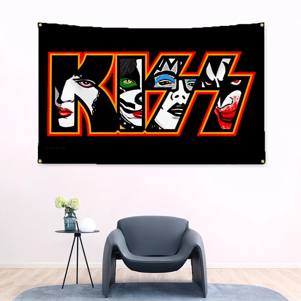 Music Art Fall Decor KISS Band Custom Flag to Hang Home Decoration Personalized Items Flags for Bedrooms Outdoor Garden Banners
Music Art Fall Decor KISS Band Custom Flag to Hang Home Decoration Personalized Items Flags for Bedrooms Outdoor Garden Banners
