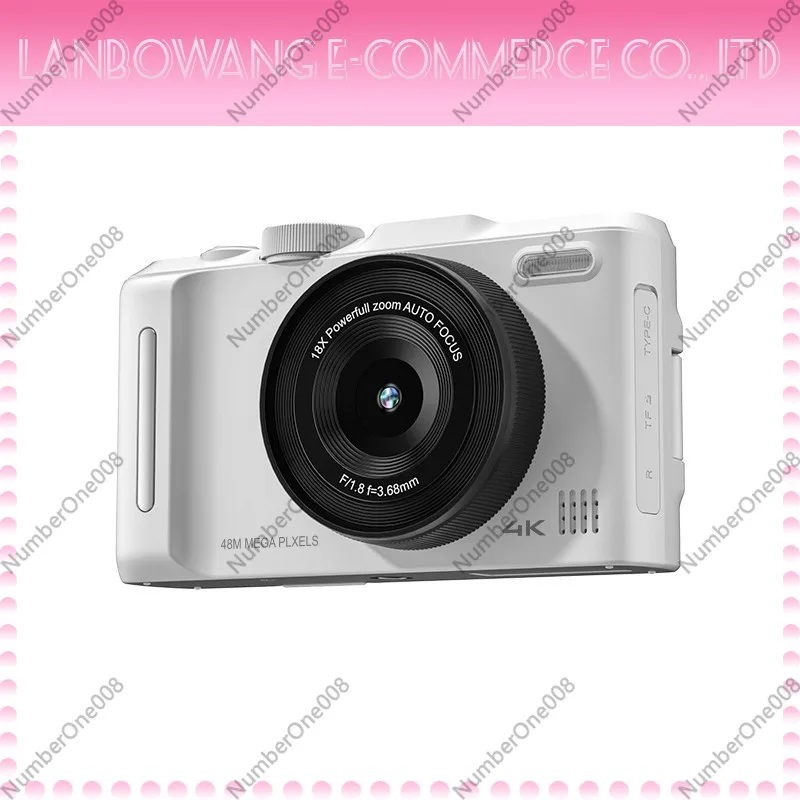 Portable Retro 5K Digital Camera, HD CCD for Students Photography Sports, High-Definition Vlog Recording
Portable Retro 5K Digital Camera, HD CCD for Students Photography Sports, High-Definition Vlog Recording