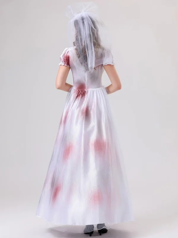 Halloween Cosplay Ghost Bride Dress Scary Wedding Dress Women's Costume Hanfu Stage Costume Traditional Chinese Clothing
Halloween Cosplay Ghost Bride Dress Scary Wedding Dress Women's Costume Hanfu Stage Costume Traditional Chinese Clothing