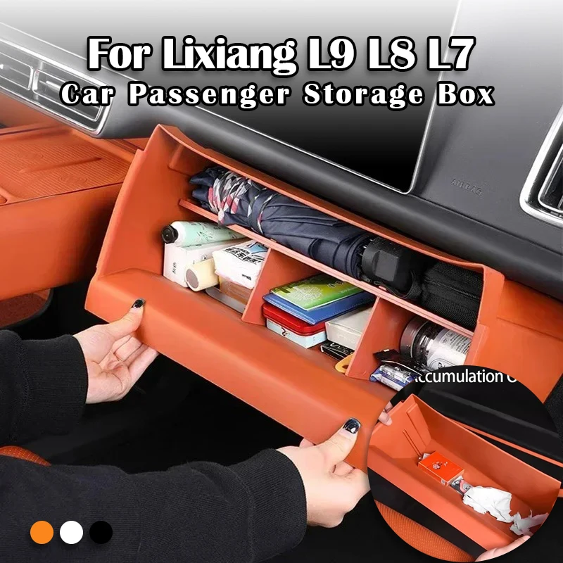 Car Special Front Passenger Storage Box Partition Storage Car Storage Organization For Li Lixiang L7 L8 L9 2022 2023 2024
Car Special Front Passenger Storage Box Partition Storage Car Storage Organization For Li Lixiang L7 L8 L9 2022 2023 2024