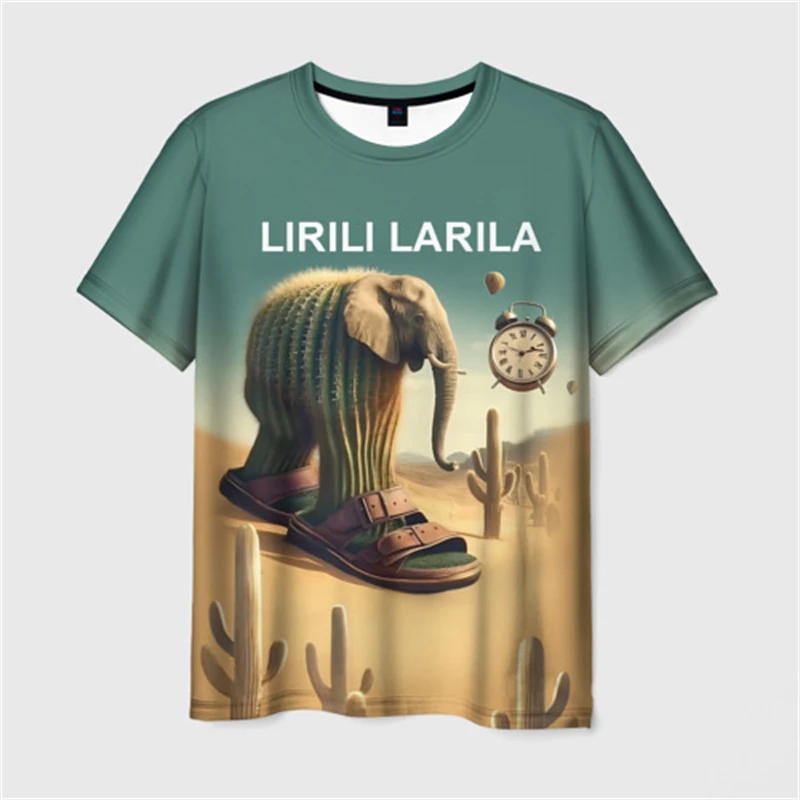 Tung Tung Tung Sahur Футболка с абстрактным узором и 3D принтом Летняя мужская футболка с круглым вырезом и коротким рукавом Повседневные топы большого размера Мужская одежда
Tung Tung Tung Sahur Футболка с абстрактным узором и 3D принтом Летняя мужская футболка с круглым вырезом и коротким рукавом Повседневные топы большого размера Мужская одежда