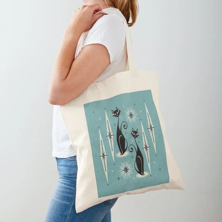 Mid Century Meow on Blue - Large Scale Tote Bag Women's shopping bag Custom bag Big Lady bags
Mid Century Meow on Blue - Large Scale Tote Bag Women's shopping bag Custom bag Big Lady bags