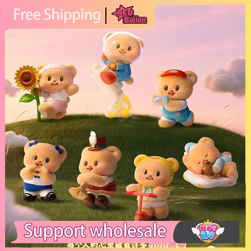 Original TOYZEROPLUS Butter Bear Little Wish Series Blind Box Flocked Doll Desktop Decoration Ornaments Trendy Toys Mystery Box
Original TOYZEROPLUS Butter Bear Little Wish Series Blind Box Flocked Doll Desktop Decoration Ornaments Trendy Toys Mystery Box