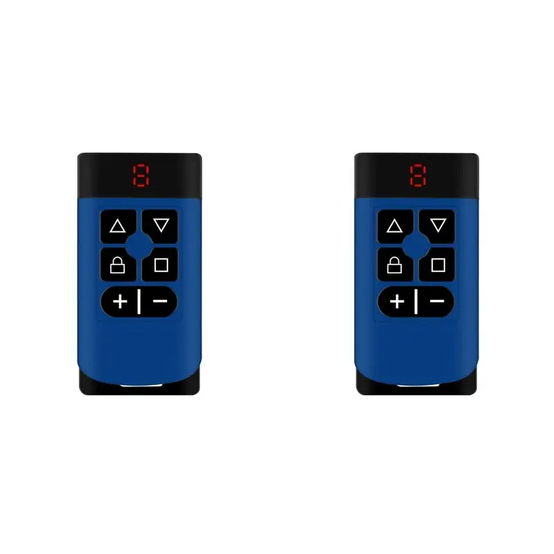 【RECOMENDAR】2X 6-Button Garage Door Remote Control Duplicator 315MHZ-868MHZ Multi-Frequency Code Grabber Clone Gate Garage A
【RECOMENDAR】2X 6-Button Garage Door Remote Control Duplicator 315MHZ-868MHZ Multi-Frequency Code Grabber Clone Gate Garage A