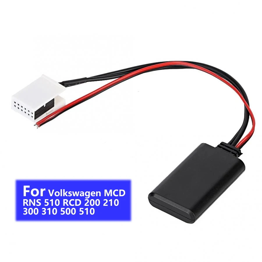12V 12-Pin Radio AUX Adapter Bluetooth MP3 Aux-In Fit for Volkswagen MCD RNS 510 RCD 200 210 300 310 500 510
12V 12-Pin Radio AUX Adapter Bluetooth MP3 Aux-In Fit for Volkswagen MCD RNS 510 RCD 200 210 300 310 500 510