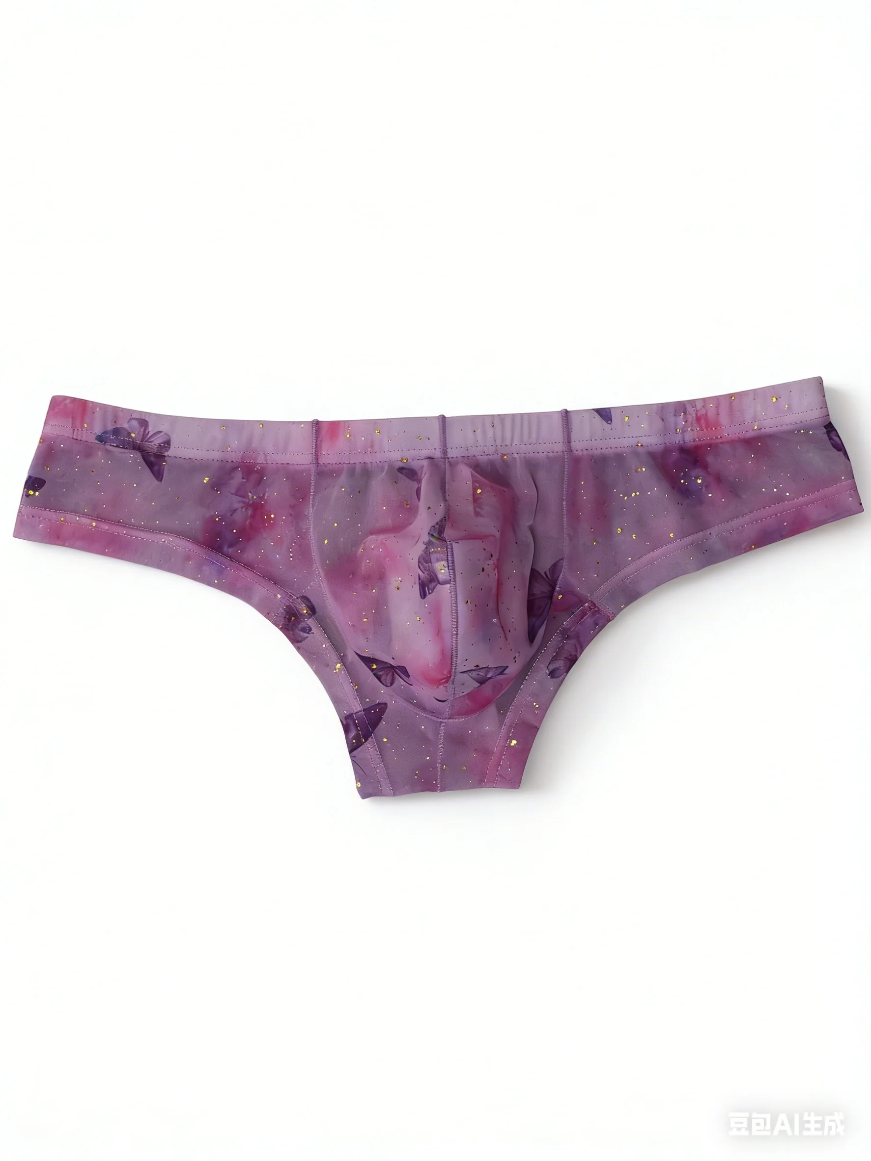 Sheer Mesh Gold Foil Butterfly Printed Boxy Underwear for Men Low Rise Mini Briefs U-Pouch See-Through Underwear Slim Fit Trunks
Sheer Mesh Gold Foil Butterfly Printed Boxy Underwear for Men Low Rise Mini Briefs U-Pouch See-Through Underwear Slim Fit Trunks