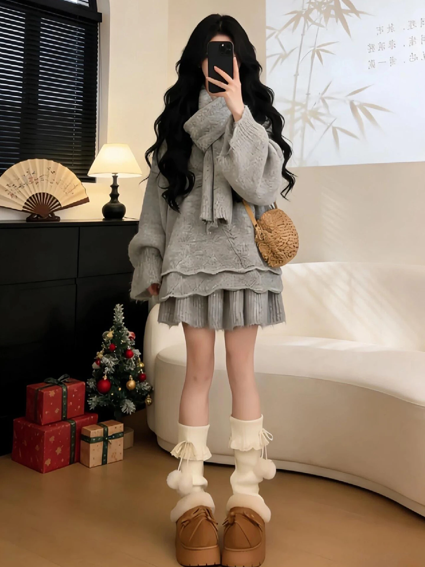 ay Knitted Sweater Dr Set Women's Faion Autumn Winter ort Skirt Ensemble High Waist A-Line Silhouette Stand Fit
ay Knitted Sweater Dr Set Women's Faion Autumn Winter ort Skirt Ensemble High Waist A-Line Silhouette Stand Fit
