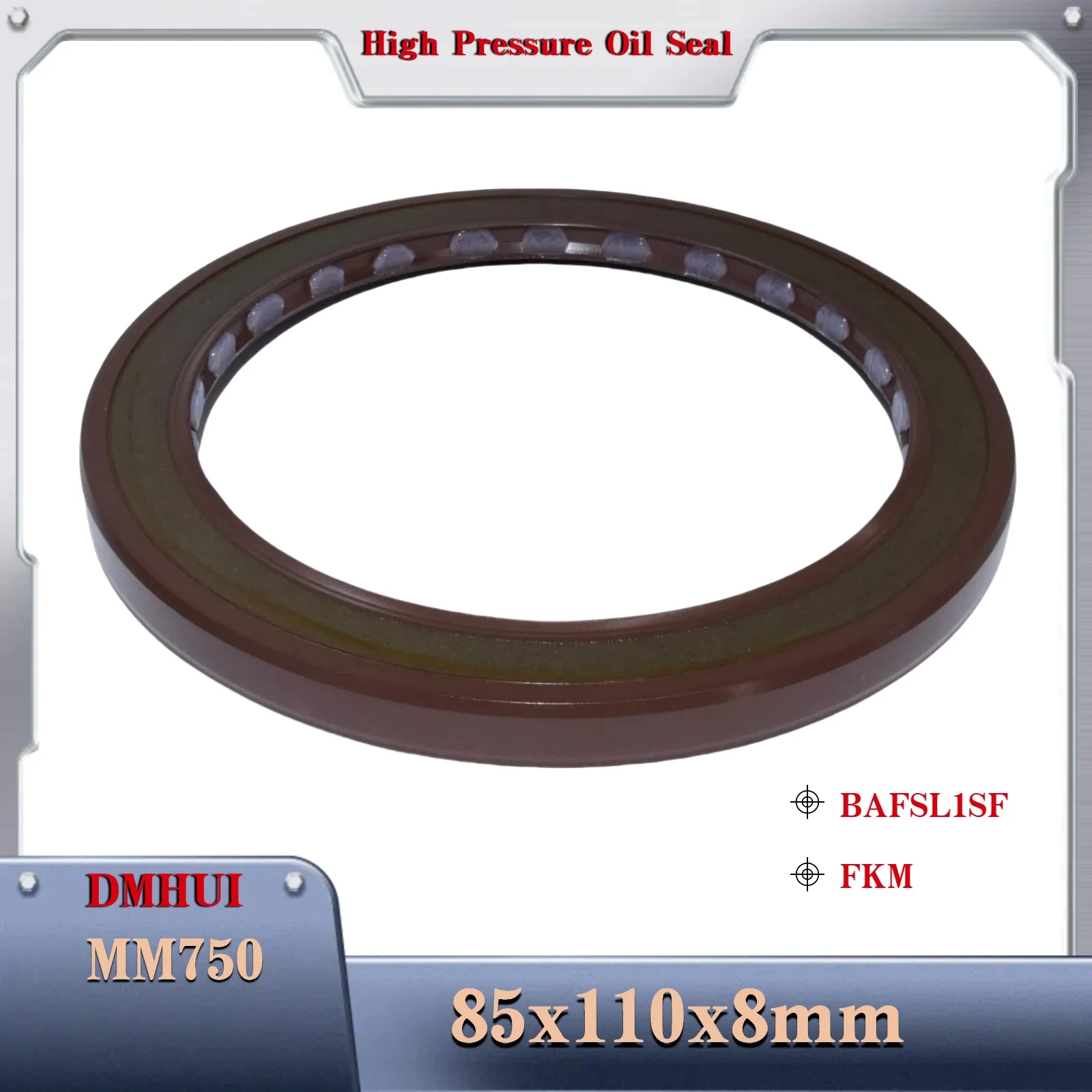 85X110X8 For SAI MM750 Motor Shaft Oil Seal BAFSL1SF/FKM Hydraulic Pump/Motor Rotary Shaft Sealing 85x110x8
85X110X8 For SAI MM750 Motor Shaft Oil Seal BAFSL1SF/FKM Hydraulic Pump/Motor Rotary Shaft Sealing 85x110x8