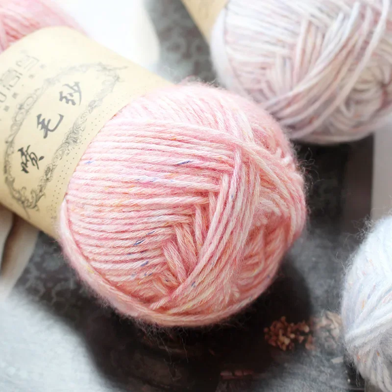 Пряжа из хлопка и полиэстера заподлицо для вязания, нитки для вязания крючком, шапка-свитер своими руками, 4 шарика x 50 г/шарик = 200 г, всего 500 м
Пряжа из хлопка и полиэстера заподлицо для вязания, нитки для вязания крючком, шапка-свитер своими руками, 4 шарика x 50 г/шарик = 200 г, всего 500 м