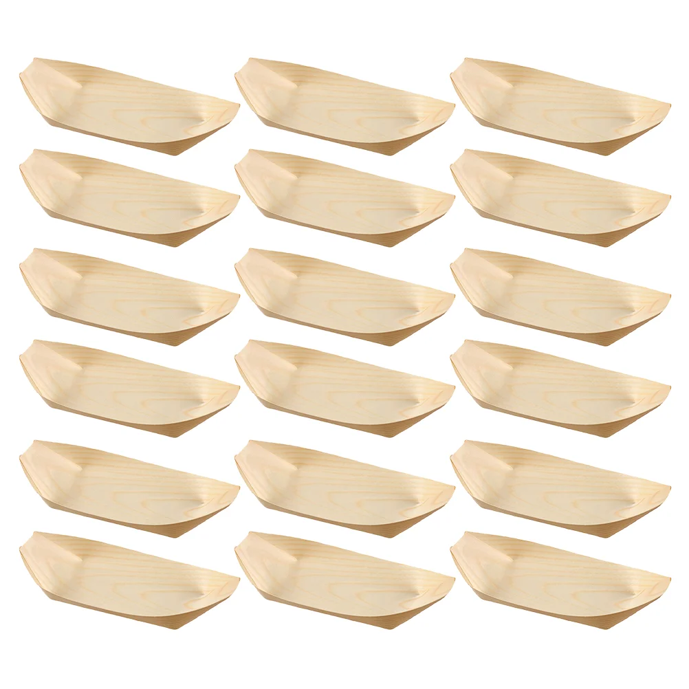 150 Pcs Snack Containers Sushi Wooden Boat Charcuterie Food Items Japanese Style Tableware Ship Board
150 Pcs Snack Containers Sushi Wooden Boat Charcuterie Food Items Japanese Style Tableware Ship Board