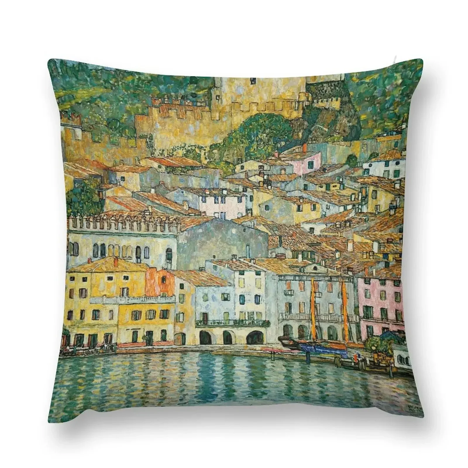 Malcesine on Lake Garda - Gustav Klimt Throw Pillow Covers For Sofas Sofa Cover pillow
Malcesine on Lake Garda - Gustav Klimt Throw Pillow Covers For Sofas Sofa Cover pillow