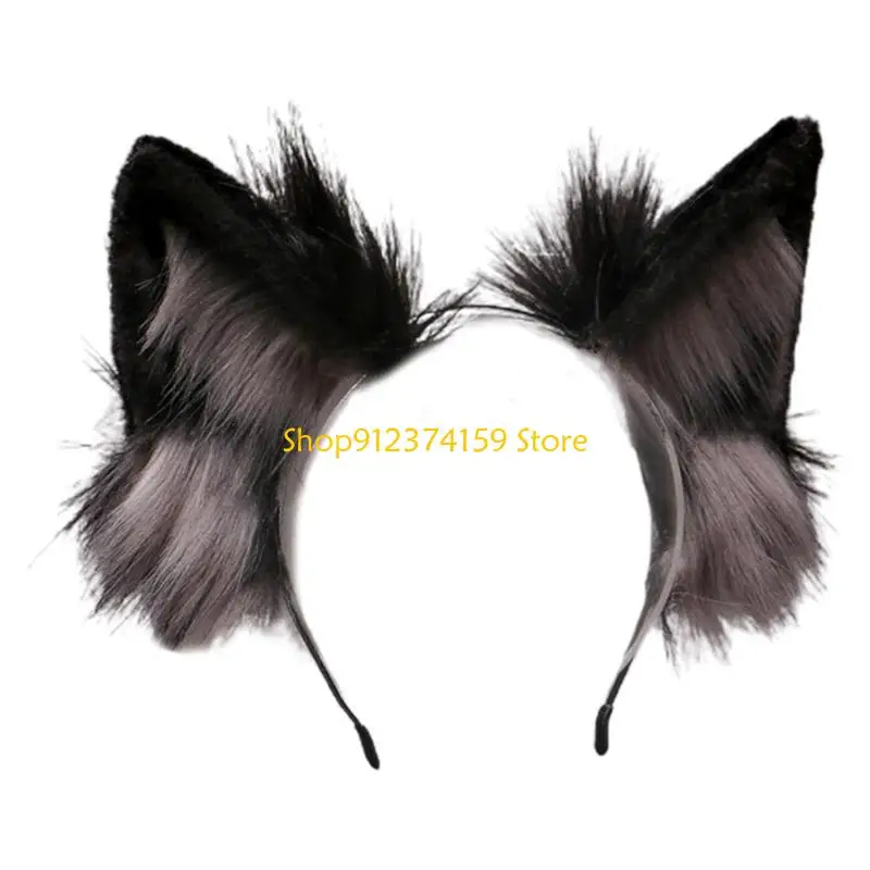G5AE Plush for Cat Ears Sweet Hair Band Cosplay Wolf Animal Headband Adult Headwear Halloween Christmas Hair Accessories
G5AE Plush for Cat Ears Sweet Hair Band Cosplay Wolf Animal Headband Adult Headwear Halloween Christmas Hair Accessories