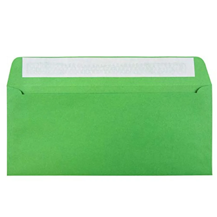 Colored Envelopes with and Seal Closure - 4 1/8 x 9 1/2 - Recycled - 50/Pack
Colored Envelopes with and Seal Closure - 4 1/8 x 9 1/2 - Recycled - 50/Pack