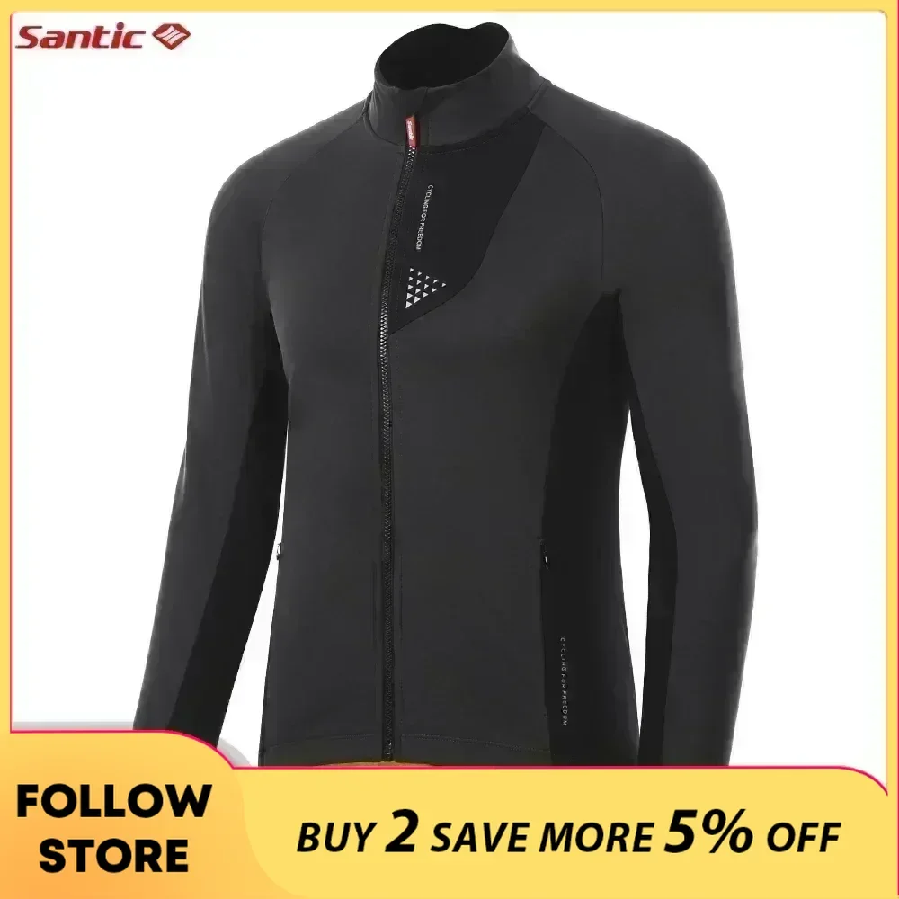 Santic Winter Cycling Jacket Windproof Outdoor Sports Fleece Outerwear Thermal Warmer MTB Road Riding Bicycle Jersey Overcoats
Santic Winter Cycling Jacket Windproof Outdoor Sports Fleece Outerwear Thermal Warmer MTB Road Riding Bicycle Jersey Overcoats