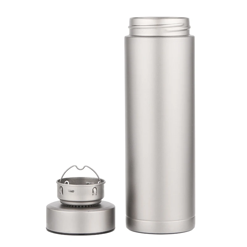 Titanium Insulated Double Wall Vacuum Bottle Business Insulation Tea Cup With Filter 420Ml
Titanium Insulated Double Wall Vacuum Bottle Business Insulation Tea Cup With Filter 420Ml