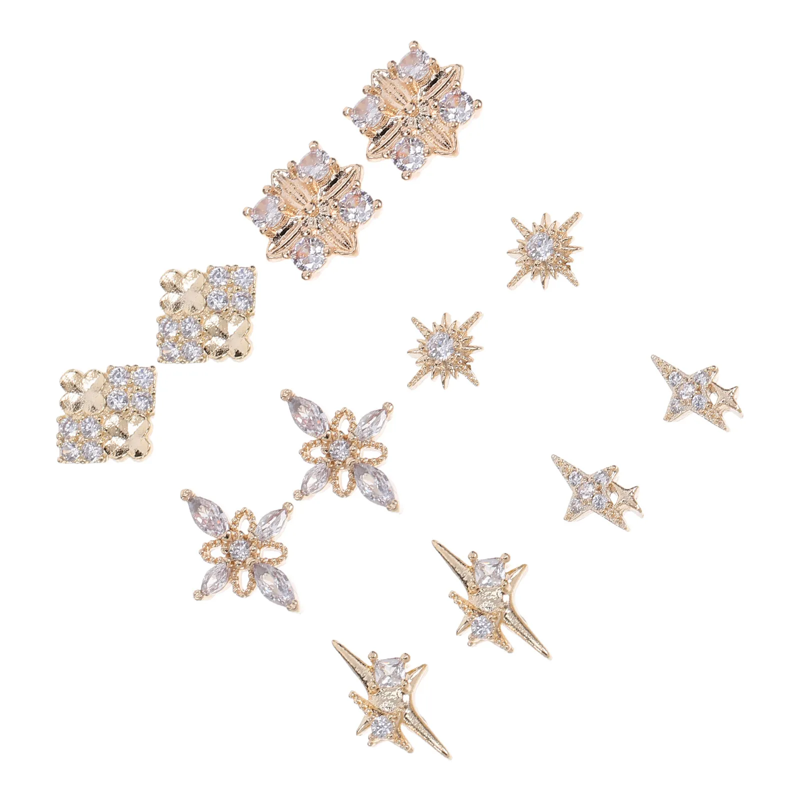 12Pcs Retro Nail Art Decorations Rhinestones Charms DIY Nail Salon Wedding Party Manicure Supplies Rhinestones Charms
12Pcs Retro Nail Art Decorations Rhinestones Charms DIY Nail Salon Wedding Party Manicure Supplies Rhinestones Charms