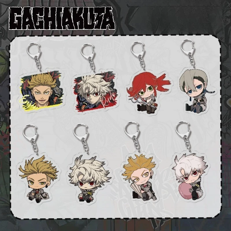 6cm GACHIAKUTA Exquisite Anime Peripheral Acrylic Keychain Cartoon Character Fashion Bag Hanging Ornament Creative Decoration
6cm GACHIAKUTA Exquisite Anime Peripheral Acrylic Keychain Cartoon Character Fashion Bag Hanging Ornament Creative Decoration