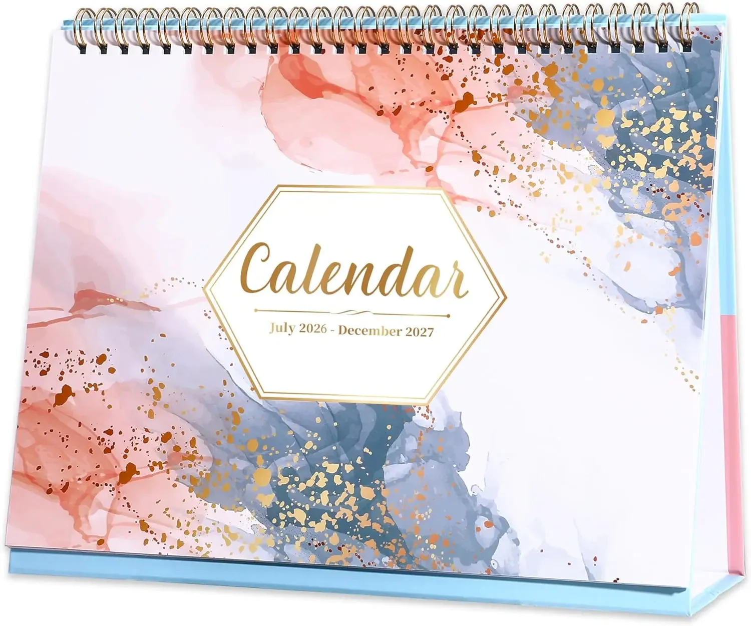 18-Month Desk Calendar 2026-2027, July 2026-Dec 2027, 9.8x8.3 in, Standing Flip Desktop Calendar with Reference Months
18-Month Desk Calendar 2026-2027, July 2026-Dec 2027, 9.8x8.3 in, Standing Flip Desktop Calendar with Reference Months