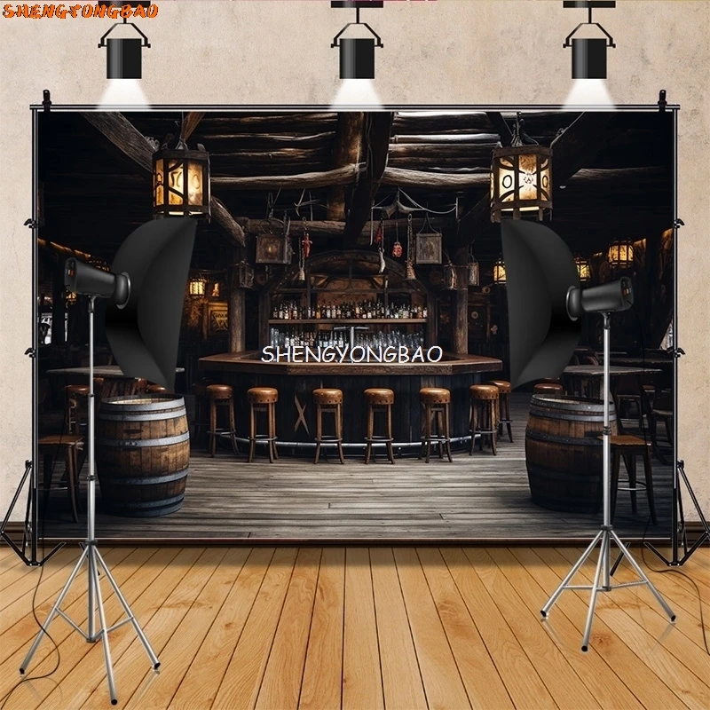 Vintage Old Tavern Barista Coffee Shop Bar Photography Backdrop Warm Medieval Inn Fantasy Retro Photo Studio Background LJG-04
Vintage Old Tavern Barista Coffee Shop Bar Photography Backdrop Warm Medieval Inn Fantasy Retro Photo Studio Background LJG-04
