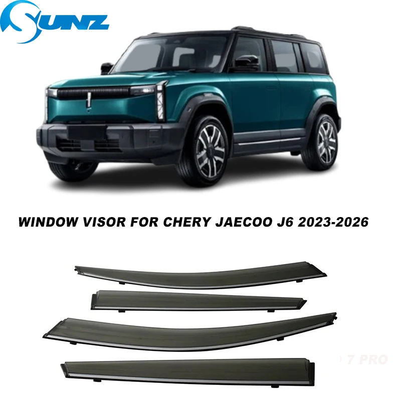 Window Visor For Jaecoo J6 2023 2024 2025 2026 Wind Deflector Windshield Side Sun Rain Guard
Window Visor For Jaecoo J6 2023 2024 2025 2026 Wind Deflector Windshield Side Sun Rain Guard