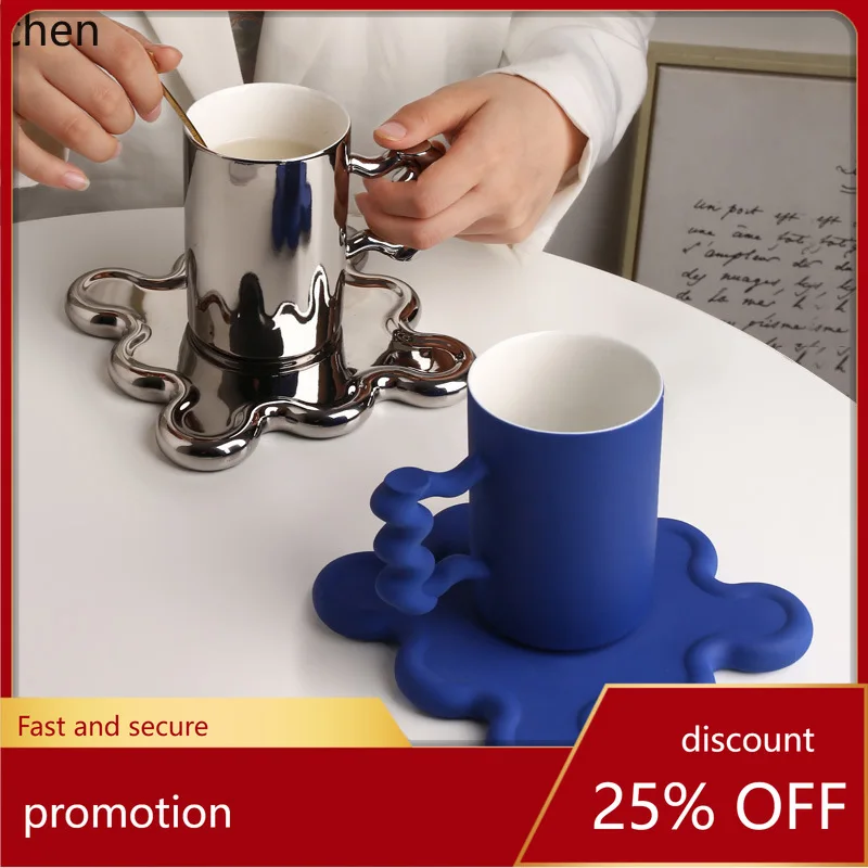 YFY Creative High-Value Ceramic Coffee Cup Couple Cup Set, Wedding Gift for Best Friend, Home Use Mug
YFY Creative High-Value Ceramic Coffee Cup Couple Cup Set, Wedding Gift for Best Friend, Home Use Mug