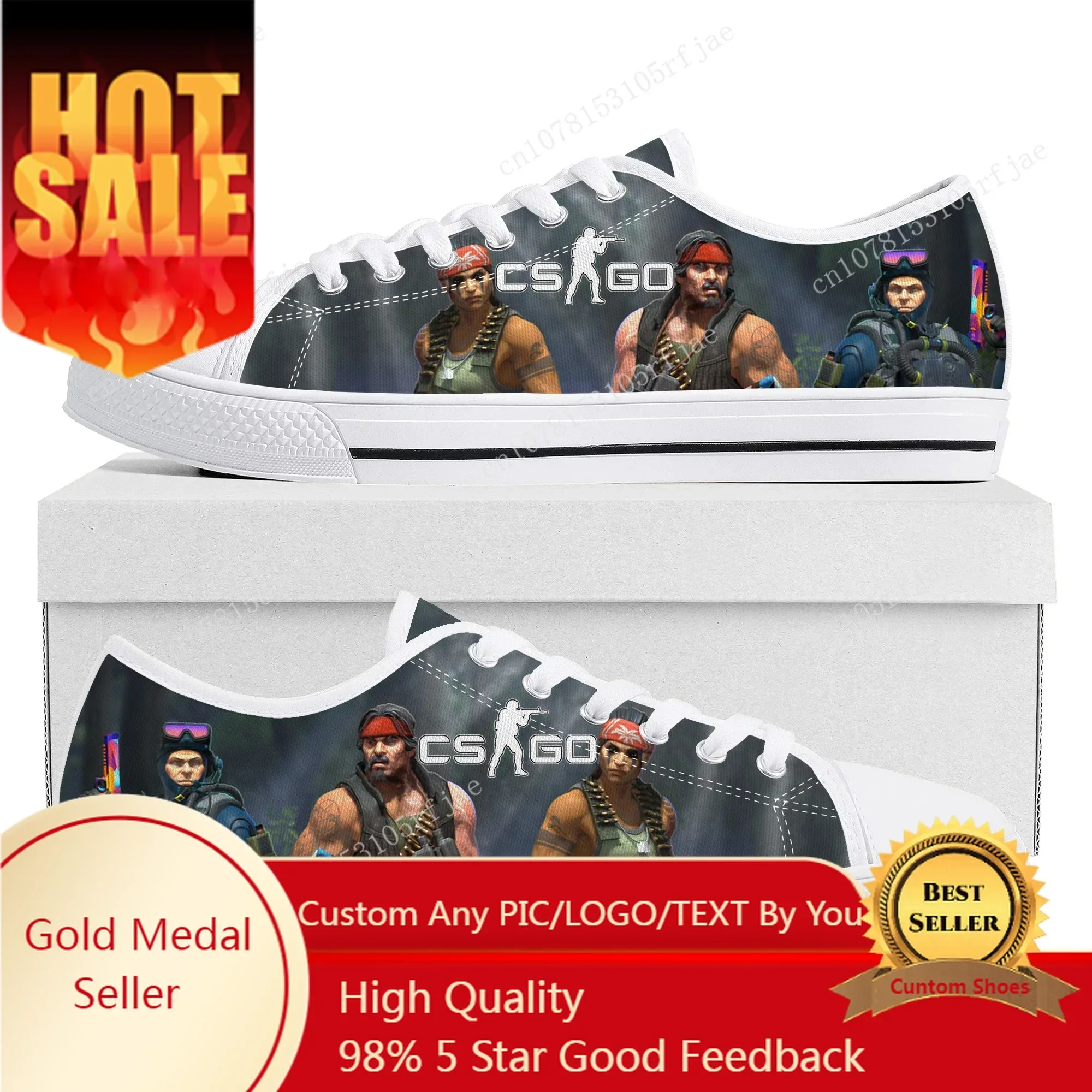 Cartoon Game Counter Strike Global Offensive Low Top Sneakers Womens Mens Canvas Sneaker Couple Custom Built Shoes
Cartoon Game Counter Strike Global Offensive Low Top Sneakers Womens Mens Canvas Sneaker Couple Custom Built Shoes