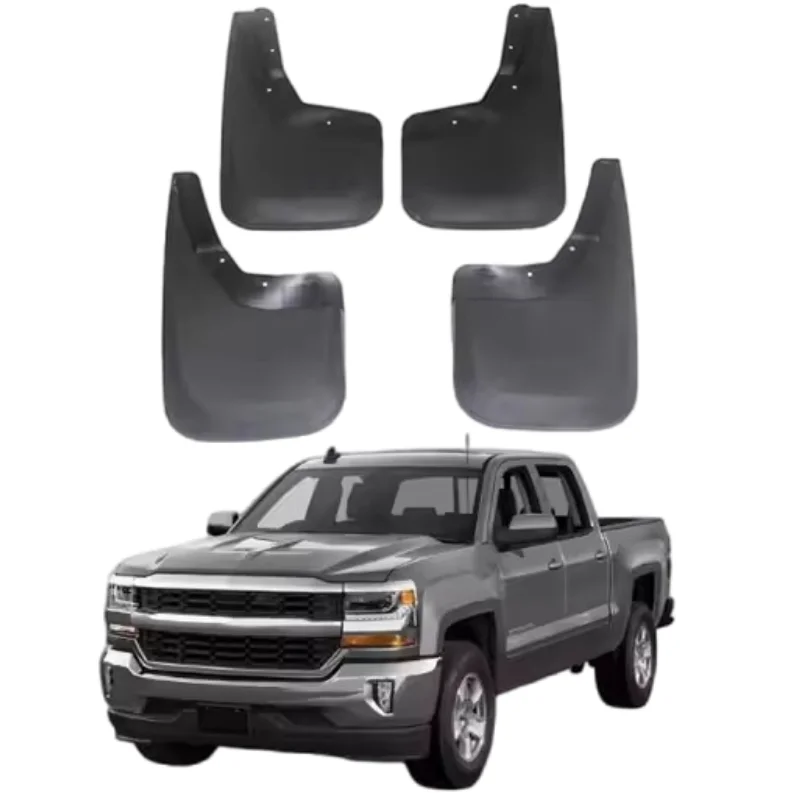 Modification Car Accesorios Splash Guards Mud Guard Wheel Mudguard Fender for Chevrolet Silverado 2014 2015 2016 2017 2018
Modification Car Accesorios Splash Guards Mud Guard Wheel Mudguard Fender for Chevrolet Silverado 2014 2015 2016 2017 2018