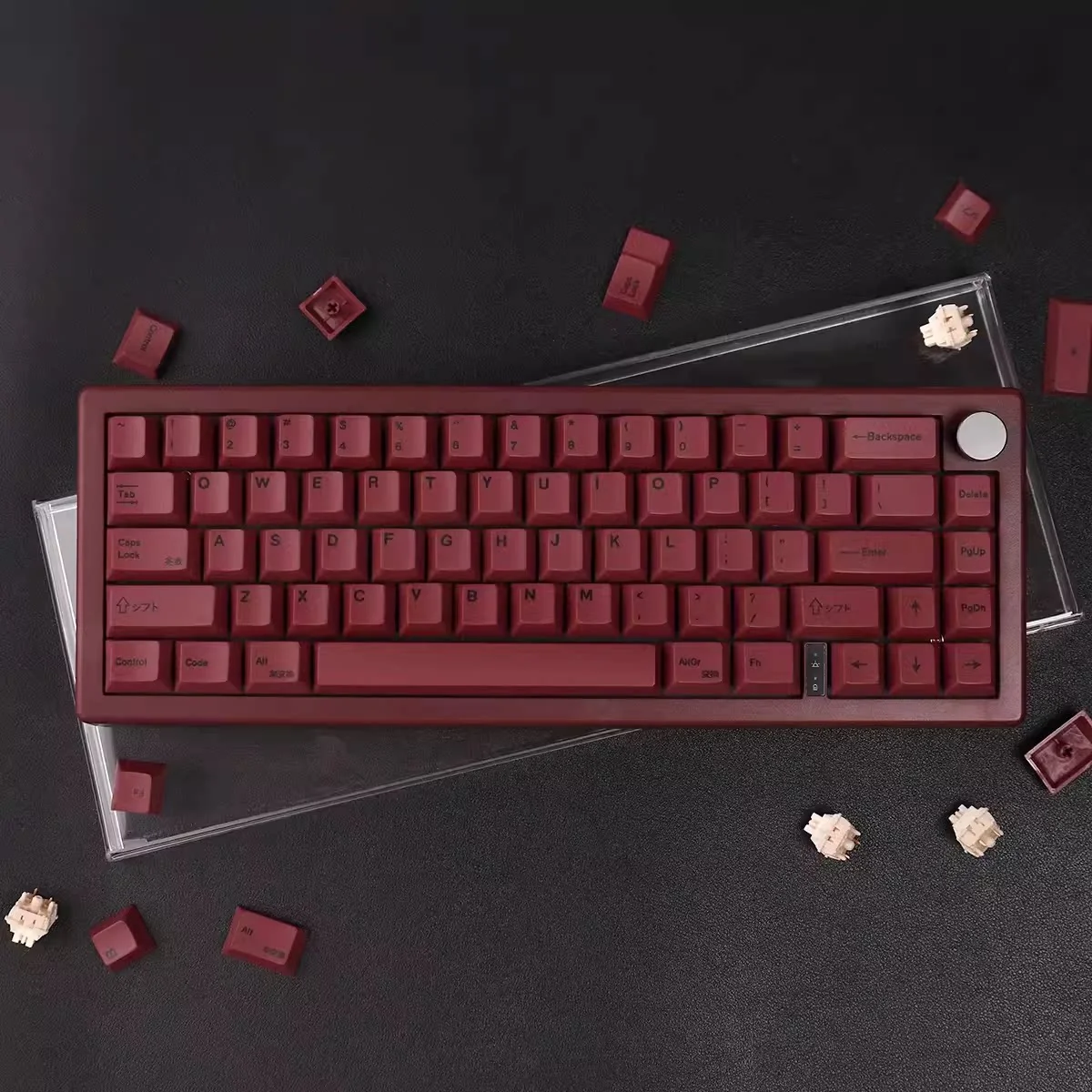 Minimalist Baiying/Japanese 129-key mechanical keyboard keycap PBT sublimation original factory highly adapted 61/64/84
Minimalist Baiying/Japanese 129-key mechanical keyboard keycap PBT sublimation original factory highly adapted 61/64/84