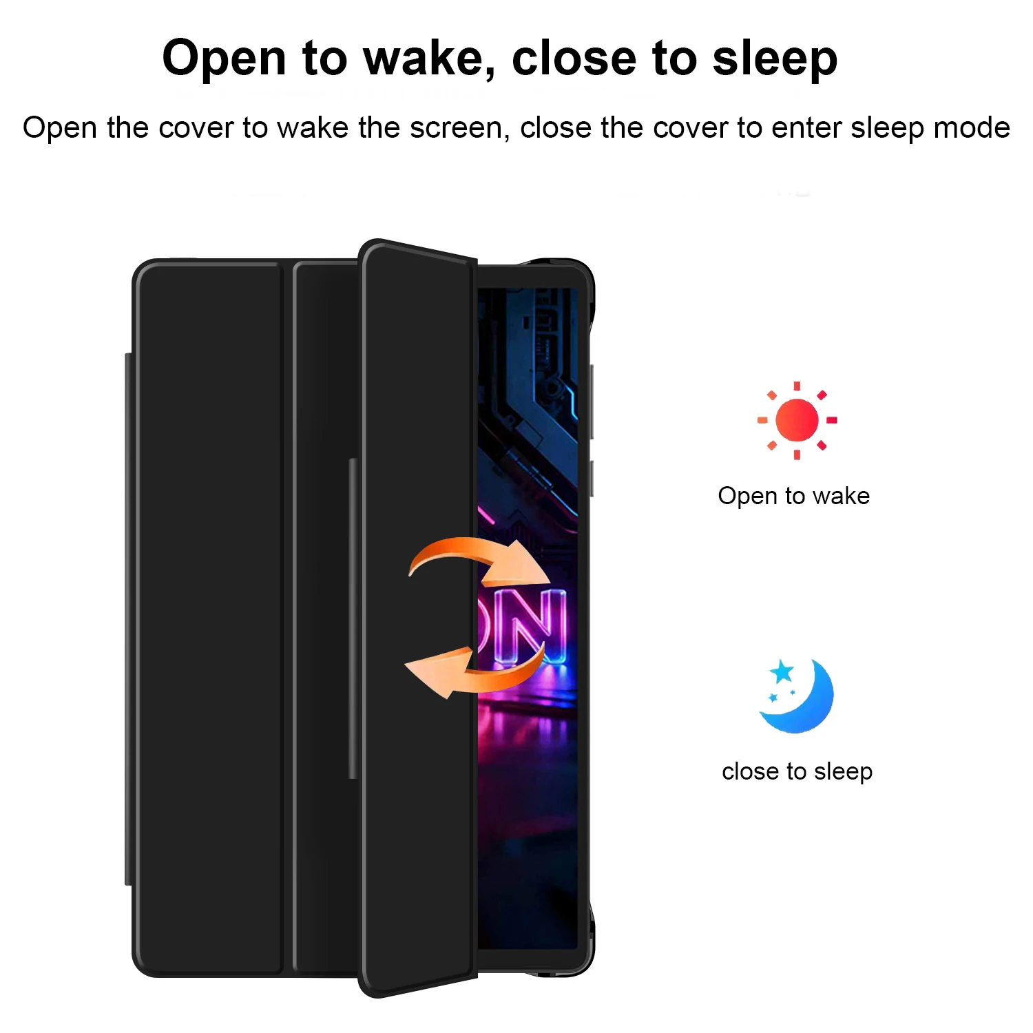 for Legion Y700 5th Gen Magnetic Case Smart Wake Sleep PU Leather Cover Detachable Gaming Movie Stand Thin Lightweight Black
for Legion Y700 5th Gen Magnetic Case Smart Wake Sleep PU Leather Cover Detachable Gaming Movie Stand Thin Lightweight Black