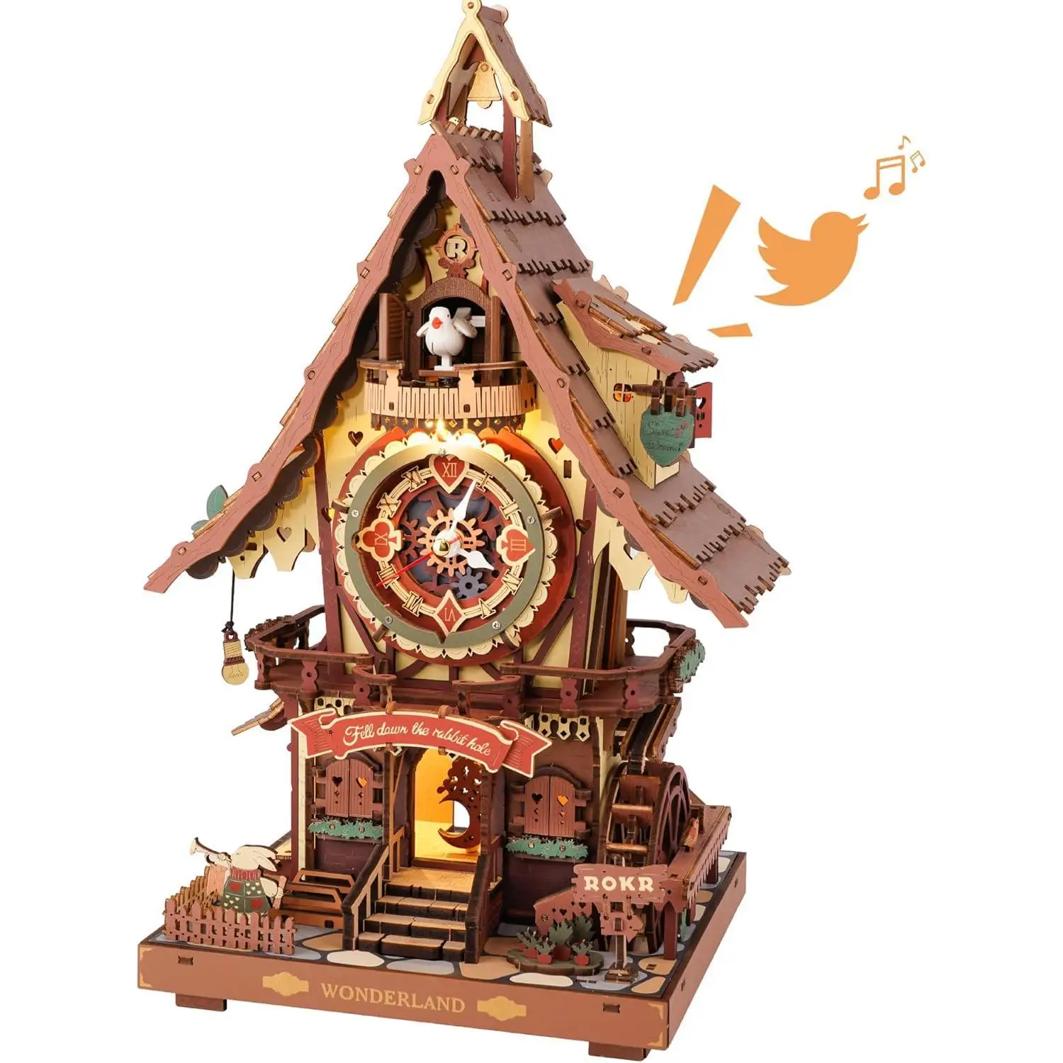 3D деревянные головоломки для взрослых, набор для сборки часов с кукушкой, декор для дома, набор для самостоятельной сборки часов, функциональные механические конструкторы
3D деревянные головоломки для взрослых, набор для сборки часов с кукушкой, декор для дома, набор для самостоятельной сборки часов, функциональные механические конструкторы