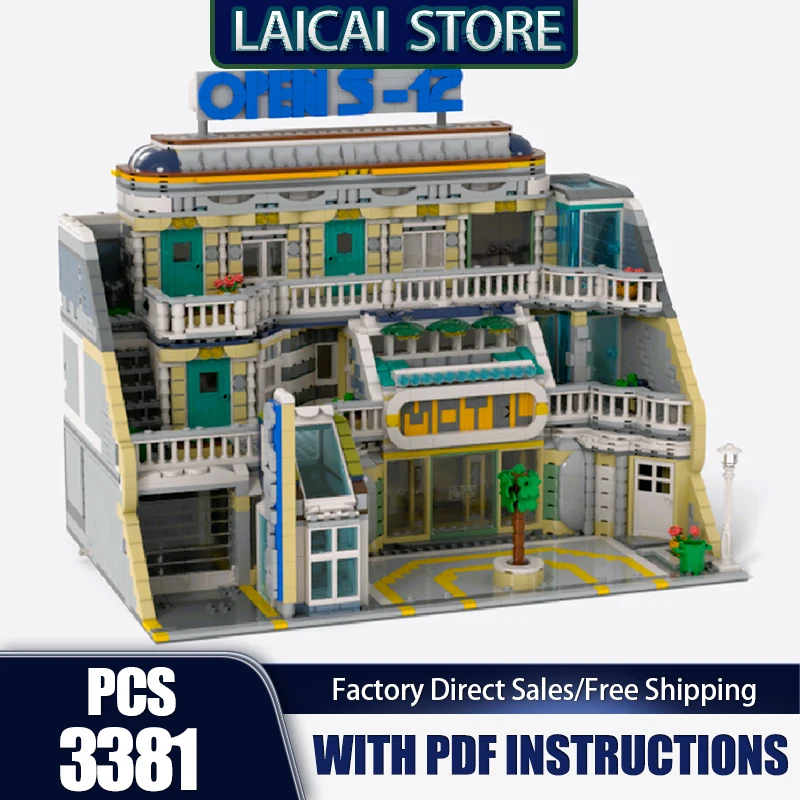 Modular City Building Model Moc Building Bricks Motel Model Technology Modular Blocks Gifts Christmas Toys DIY Sets Assembly
Modular City Building Model Moc Building Bricks Motel Model Technology Modular Blocks Gifts Christmas Toys DIY Sets Assembly