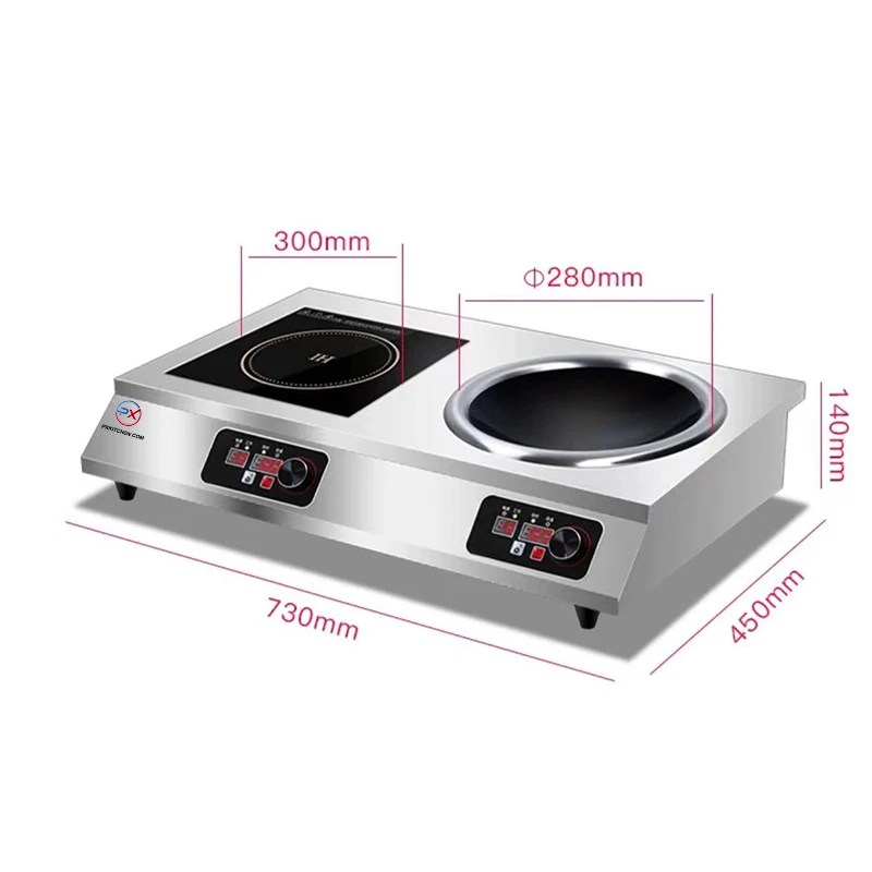 New Product Ideas 3000W 2 Burners Commercial Concave Flat Electric Induction Cooker Stove Wok With Factory Best
New Product Ideas 3000W 2 Burners Commercial Concave Flat Electric Induction Cooker Stove Wok With Factory Best