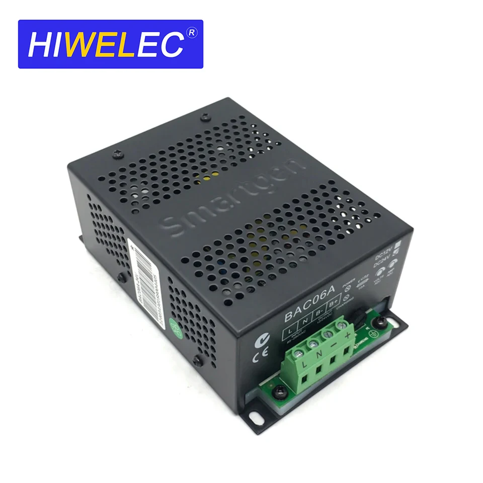 Smartgen BAC06A 6A Generator Battery Chargers DC 12V/24V Auto Intelligent Floating Battery Charger Module Circuit Design Adapter
Smartgen BAC06A 6A Generator Battery Chargers DC 12V/24V Auto Intelligent Floating Battery Charger Module Circuit Design Adapter