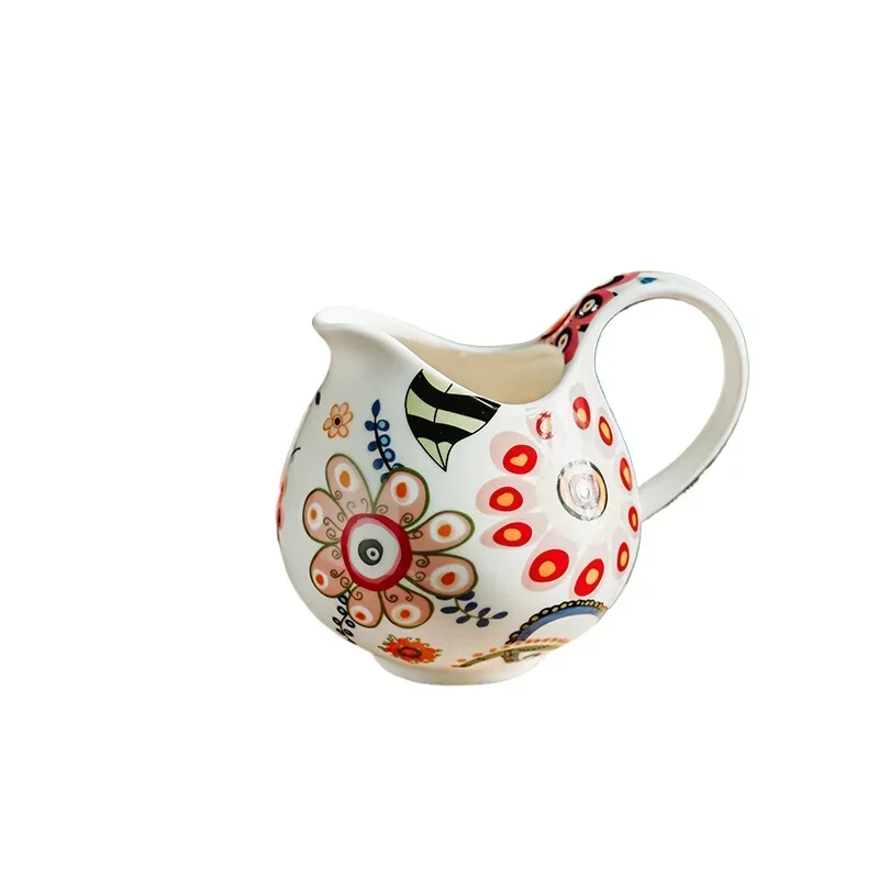 Ceramic milk tank Milk pot Milk cup pot Coffee utensils Coffee cup spoon Sauce cup
Ceramic milk tank Milk pot Milk cup pot Coffee utensils Coffee cup spoon Sauce cup