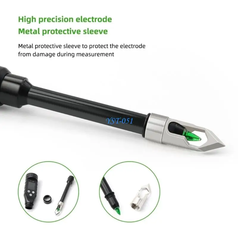 E15A Reliable Soil Acidity Testing Tool With Automatic Heat Adjustment Suitable For Potting Mix And Outdoor Areas