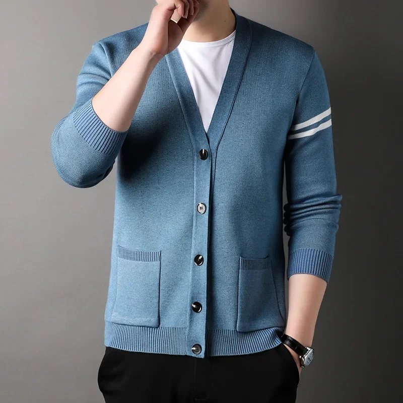2024 Autumn and Winter New Men's Knitted Cardigan Outer Wear Casual Loose Sweater
2024 Autumn and Winter New Men's Knitted Cardigan Outer Wear Casual Loose Sweater