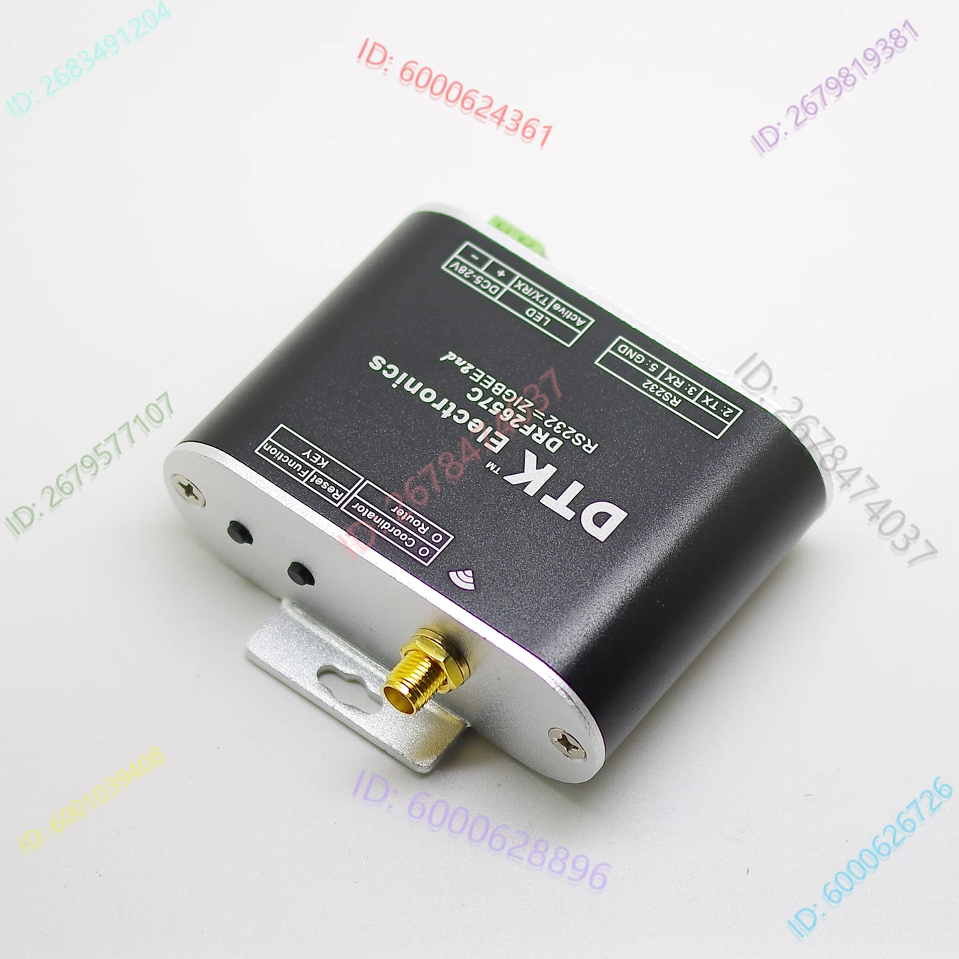 Беспроводной модуль RS232 в ZigBee (1,6 км, передача | CC2630 Чип | DRF2657C)
Беспроводной модуль RS232 в ZigBee (1,6 км, передача | CC2630 Чип | DRF2657C)