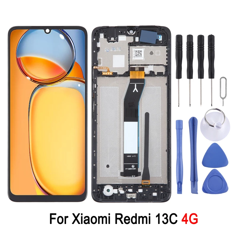IPS Material LCD Screen For Xiaomi Redmi 13C 4G Version Phone Display Touch Panel and Digitizer Full Assembly with Frame
IPS Material LCD Screen For Xiaomi Redmi 13C 4G Version Phone Display Touch Panel and Digitizer Full Assembly with Frame