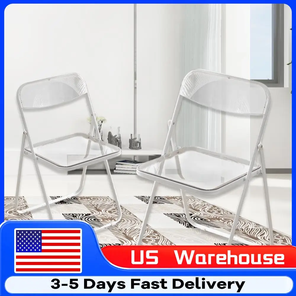 Transparent Folding Chairs Acrylic with Chrome Frame Dining Chairs Living Room Seat for Living Room Office Waiting Room & Party
Transparent Folding Chairs Acrylic with Chrome Frame Dining Chairs Living Room Seat for Living Room Office Waiting Room & Party