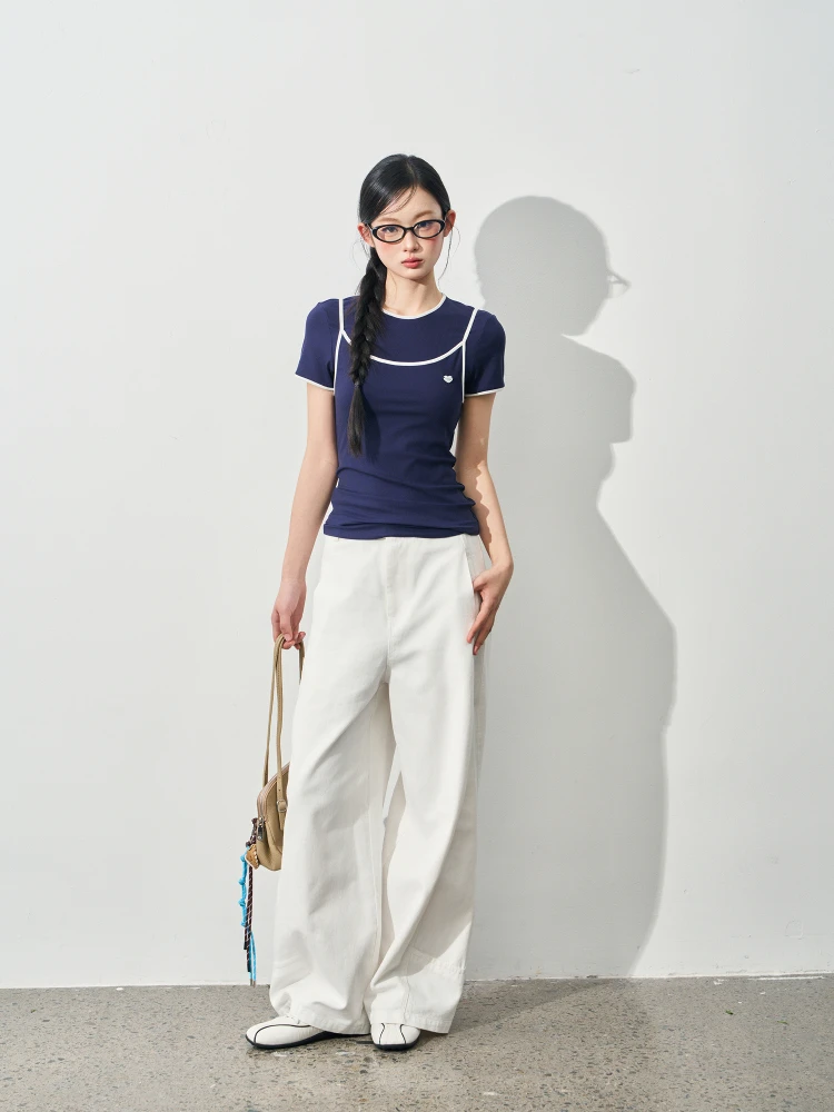 Женские летние брюки с высокой талией и широкими штанинами, новый деконструированный дизайн, повседневные хлопковые брюки в стиле рабочей одежды
Женские летние брюки с высокой талией и широкими штанинами, новый деконструированный дизайн, повседневные хлопковые брюки в стиле рабочей одежды