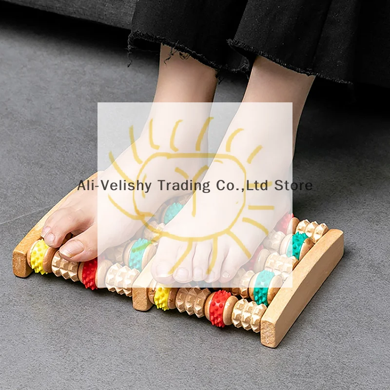 Foot Roller Massager Wood Foot Massage Multi-Point Foot Therapy Rubbing Massage Promote The Circulation Of Blood Foot Care Tool
Foot Roller Massager Wood Foot Massage Multi-Point Foot Therapy Rubbing Massage Promote The Circulation Of Blood Foot Care Tool
