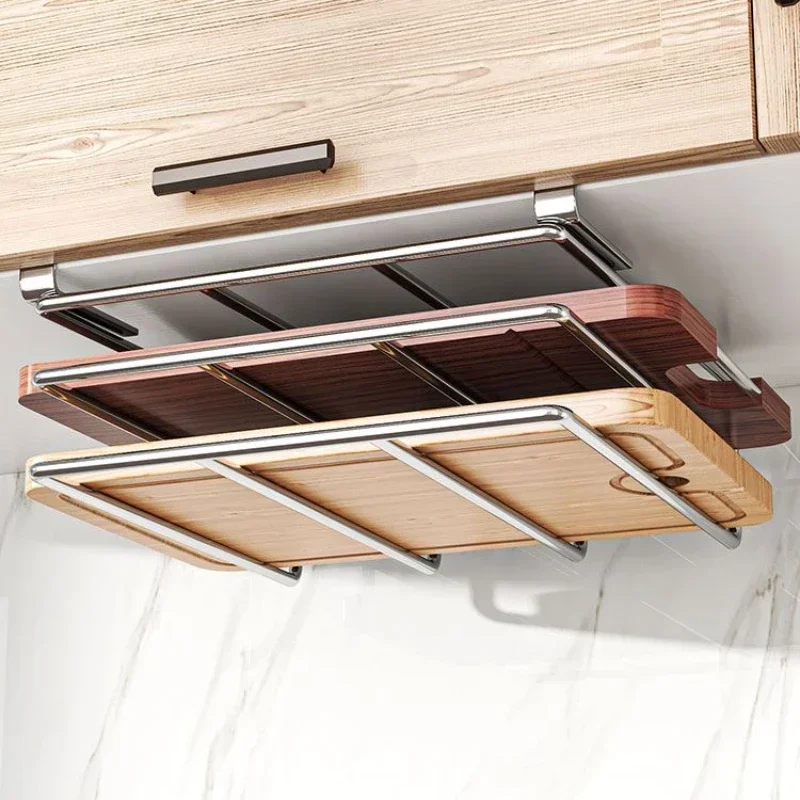 Hot sales Nail-free cabinet hanging cutting board rack 304 stainless steel lid rack cutting board rack for kitchen
Hot sales Nail-free cabinet hanging cutting board rack 304 stainless steel lid rack cutting board rack for kitchen