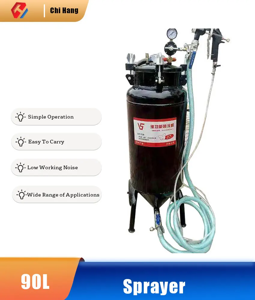Paint Multi-functional 90-liter Pressure Barrel Interior Exterior Latex Paint Colorful Paint Rock Flake Paint Spray Gun Sprayer
Paint Multi-functional 90-liter Pressure Barrel Interior Exterior Latex Paint Colorful Paint Rock Flake Paint Spray Gun Sprayer