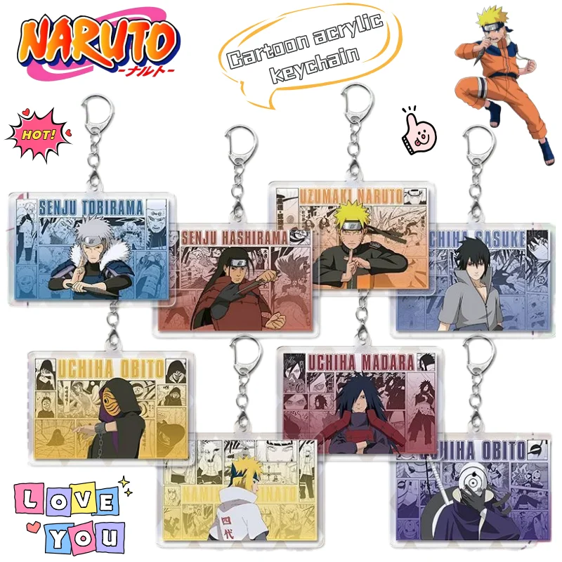 NARUTO Uzumaki Naruto Uchiha Sasuke Hatake Kakashi Anime Peripheral Acrylic Keychain Cartoon Two-dimensional Backpack Pendant
NARUTO Uzumaki Naruto Uchiha Sasuke Hatake Kakashi Anime Peripheral Acrylic Keychain Cartoon Two-dimensional Backpack Pendant