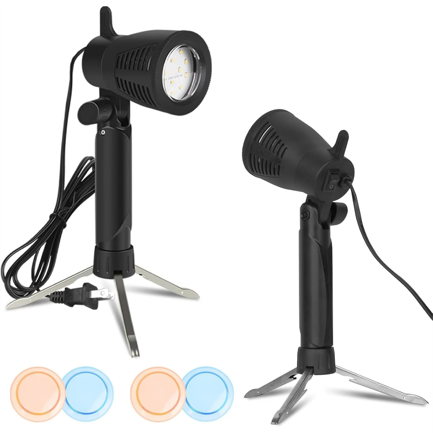 EMART Photography LED Continuous Light Lamp 5500K Portable Camera Photo Lighting for Table Top Studio - 2 Sets
EMART Photography LED Continuous Light Lamp 5500K Portable Camera Photo Lighting for Table Top Studio - 2 Sets
