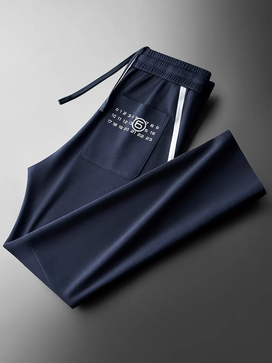 JSBD spring and summer fashion ice silk Modal air layer fabric men's color contrast straight leg sports sweatpants casual pants
JSBD spring and summer fashion ice silk Modal air layer fabric men's color contrast straight leg sports sweatpants casual pants