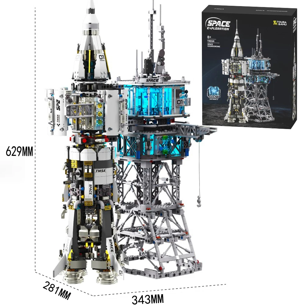 2859PCS Aerospace Port Model Space Shuttle and Rocket Launch Center Building Blocks, Spaceship Children's Block Toy
2859PCS Aerospace Port Model Space Shuttle and Rocket Launch Center Building Blocks, Spaceship Children's Block Toy