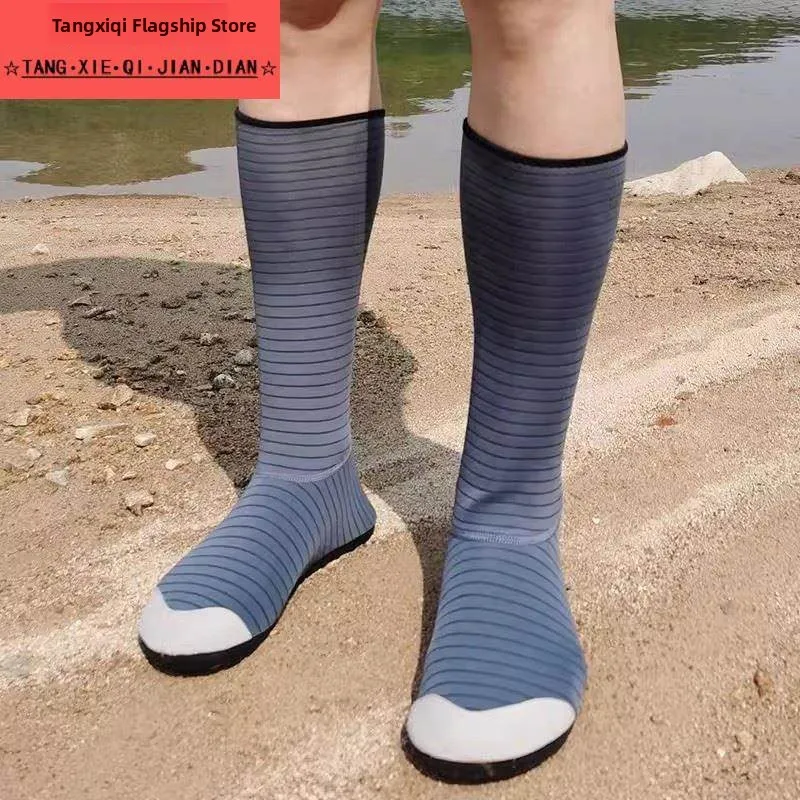 XiaTian Rice Planting Socks Long Tube Beach Shoes Anti-Sand Slip-Resistant Water Shoes for Migrating to the Sea Special Shoes
XiaTian Rice Planting Socks Long Tube Beach Shoes Anti-Sand Slip-Resistant Water Shoes for Migrating to the Sea Special Shoes