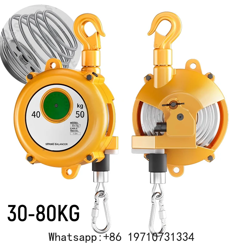 Heavy Duty Spring Balancer Adjustable Tension Balancer Retractable Tool Holder Loaded 20kg 30kg 40kg Adjustable Spring Balancer
Heavy Duty Spring Balancer Adjustable Tension Balancer Retractable Tool Holder Loaded 20kg 30kg 40kg Adjustable Spring Balancer