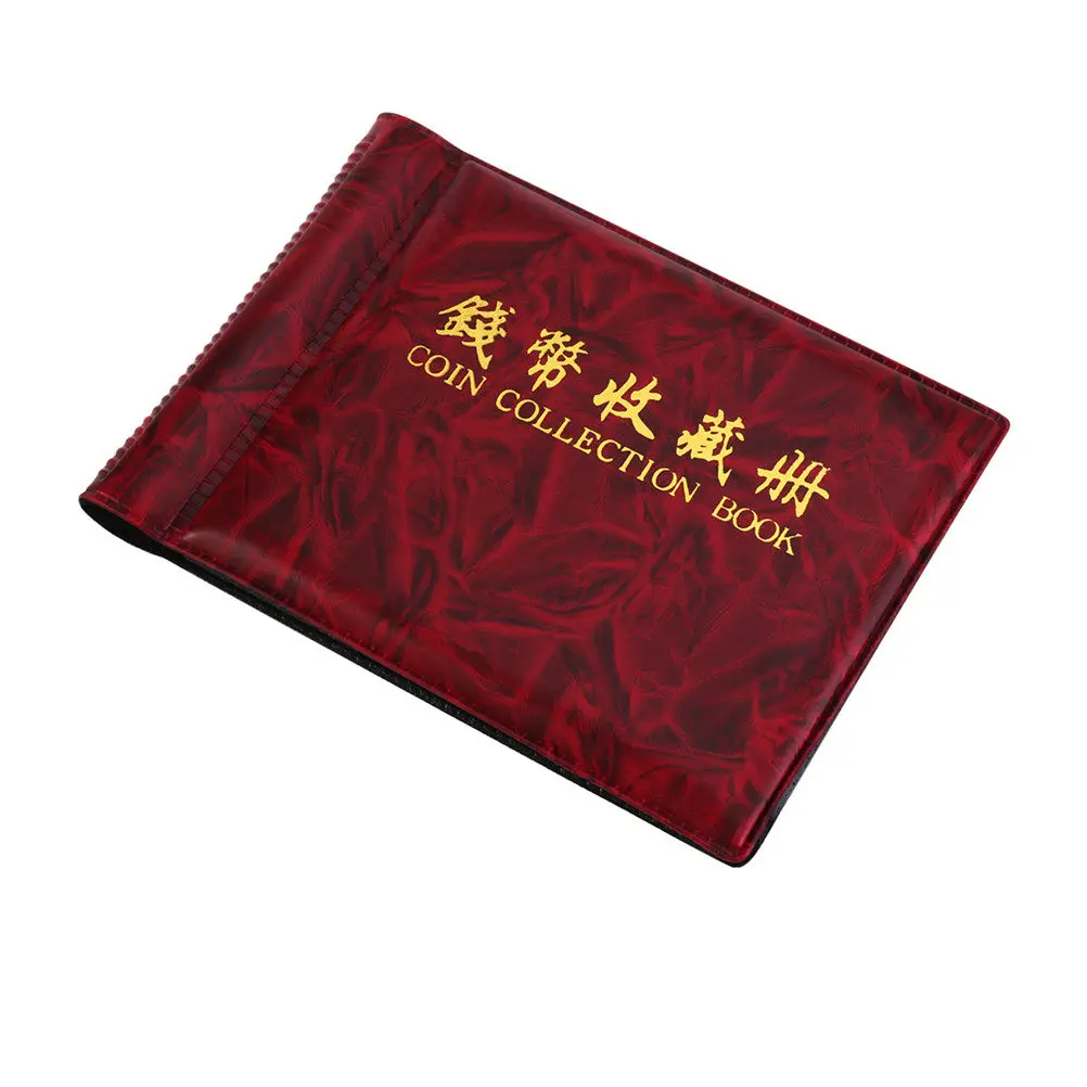 60 Pockets Coin Collection Album Rosy Portable PU Cover Coin Collectors Book 10 Pages Display Holder Suitable for Coins Caps
60 Pockets Coin Collection Album Rosy Portable PU Cover Coin Collectors Book 10 Pages Display Holder Suitable for Coins Caps
